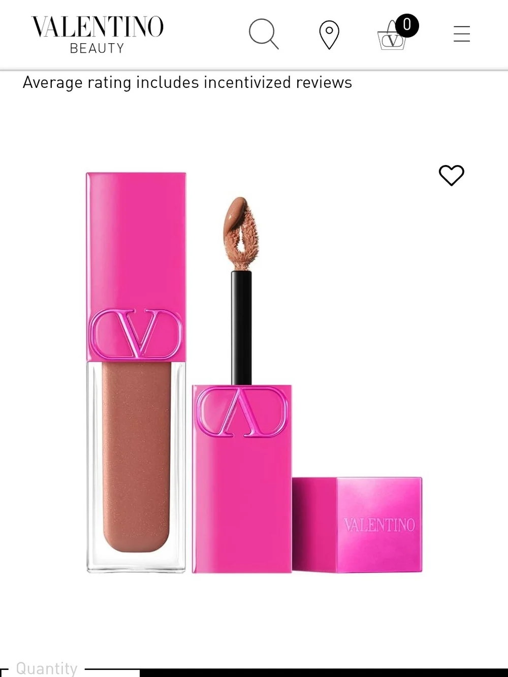 Valentino Puffer Shimmer Lip Gloss - 122A WARM IT UP
